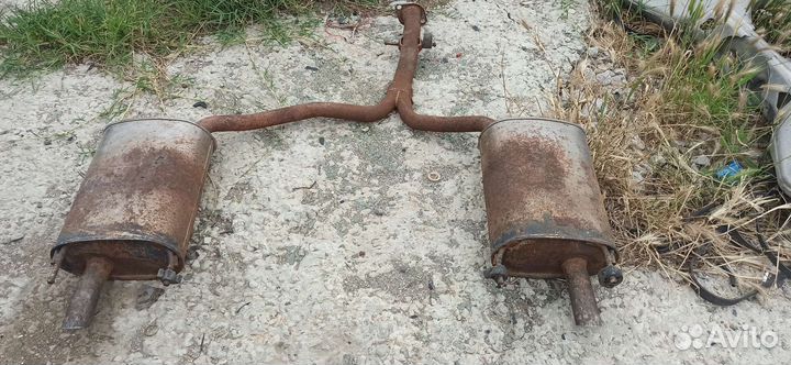 Глушитель на bmw х5