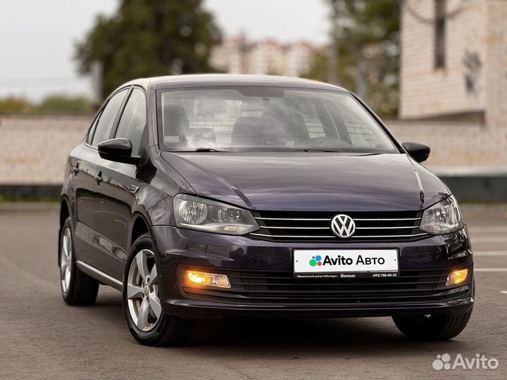 Volkswagen Polo 1.6 AT, 2017, 119 000 км