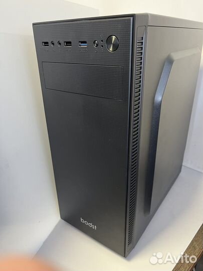 Корпус ATX boost 9906/320 Black 1*USB 3.0, 2*USB