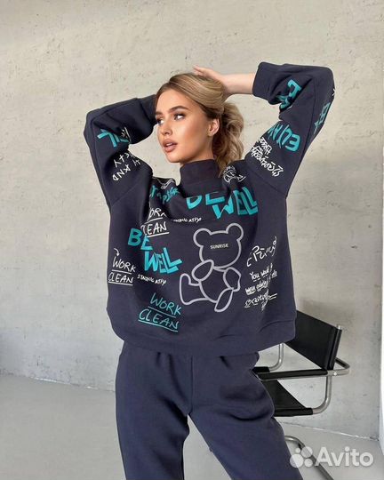 Женский костюм двойка в двух цветах