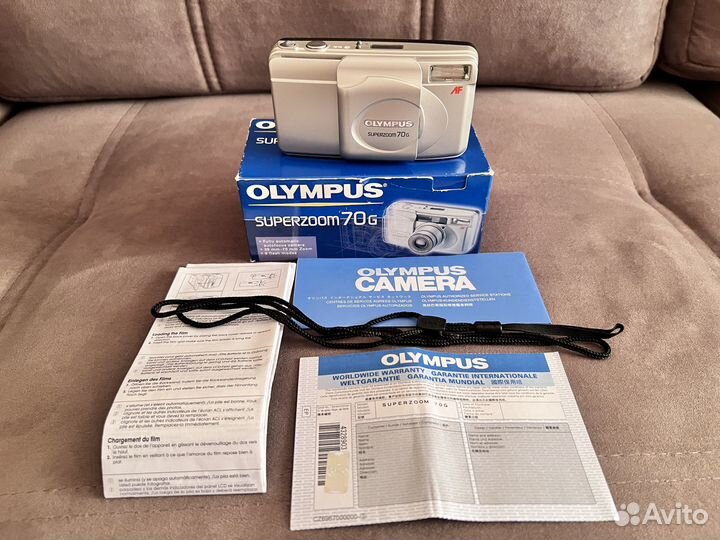 Пленочный фотоаппарат Olympus Superzoom 70G
