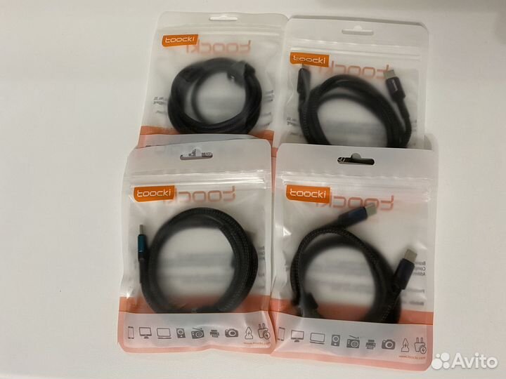 Кабель Toocki USB Type C-C, Type C-Lightning