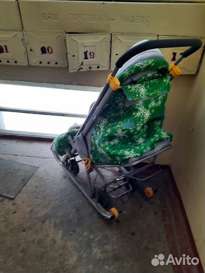 Санки коляска