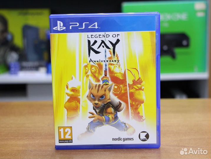 Legend of Kay Anniversary (PS4, англ, бу)