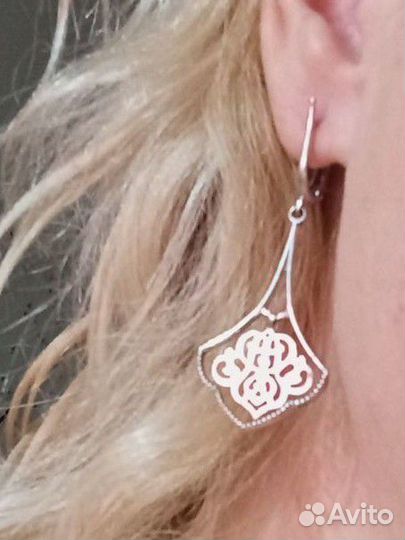 Серебряные серьги