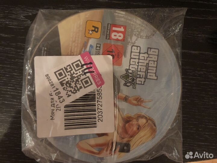 Диск на ps3 GTA 5