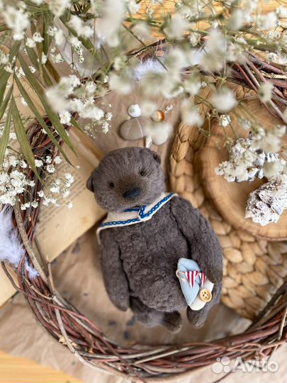 Коллекционный тедди мишка