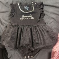 Боди платье 9-12 мес мы надевали в 4 на рост 65