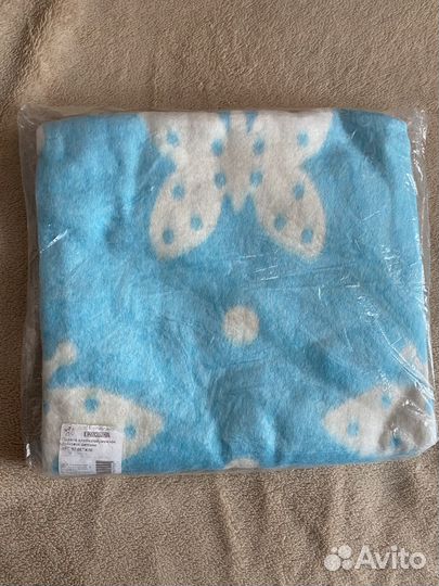 Одеяло байковое детское новое