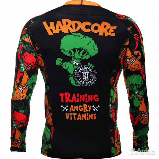 Рашгард детский Hardcore Training Angry Vitamins
