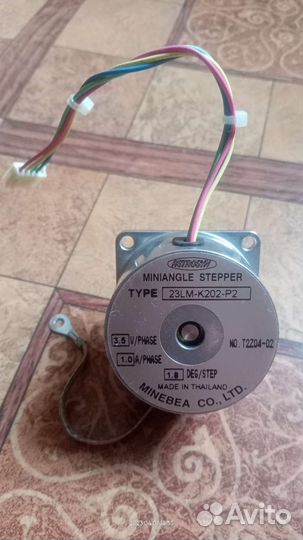 Шаговый двигатель minebea 3,5v, 1a