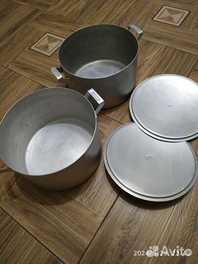 Кастрюля алюминиевая 10 литров