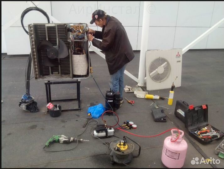 Чистка кондиционеров Ремонт сплит-систем