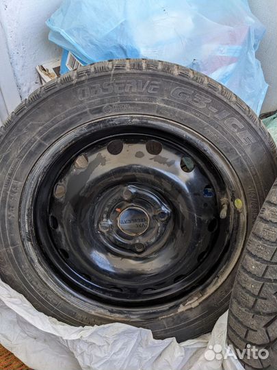 Колеса в сборе r15 зимние 4 114.3