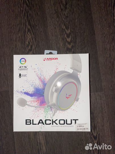 Наушники ardor gaming blackout