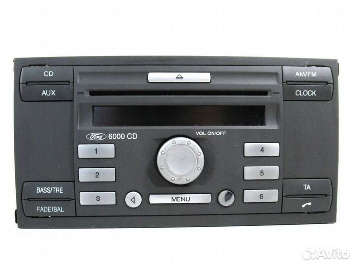 Магнитола ford focus 2 cd6000