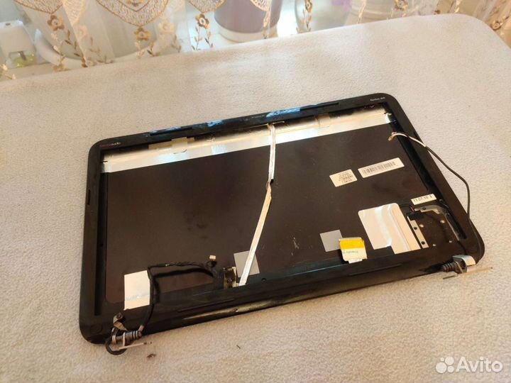 Крышка матрицы+рамка+петли DV6-6000