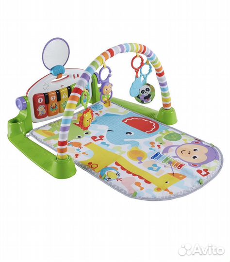 Развивающий коврик fisher price с пианино
