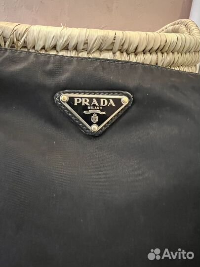 Сумка Prada Nylon Sling bag оригинал