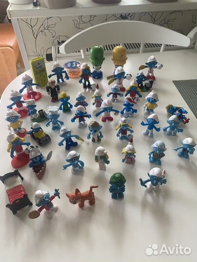 Коллекция смурфиков