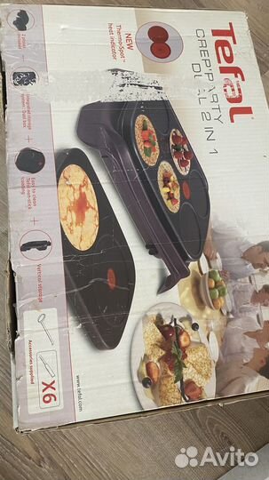 Блинница электрическая tefal
