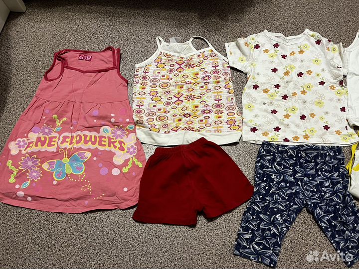 Пакет вещей на девочку 98-104