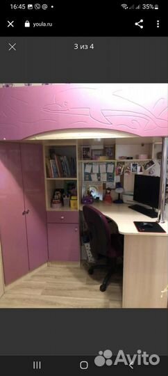 Кровать-чердак