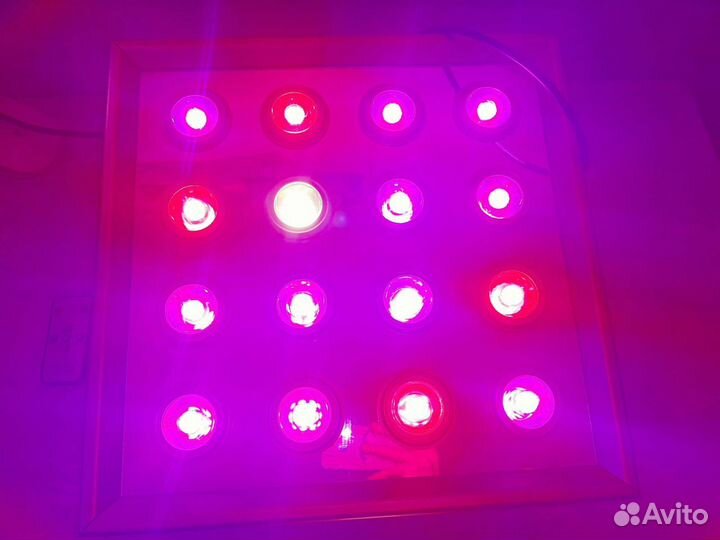 Лед лампа фитосветильник для растений growsun 320