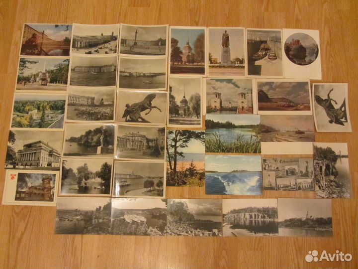 Старые открытки города, пригороды