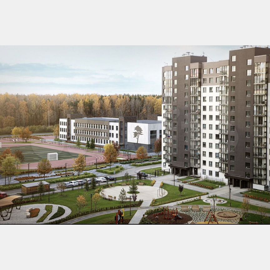 1-к. квартира, 38,1 м², 3/12 эт.