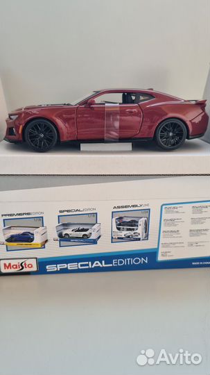 Chevrolet camaro 1:24 maisto