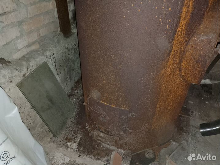 Печь для бани из 800 трубы