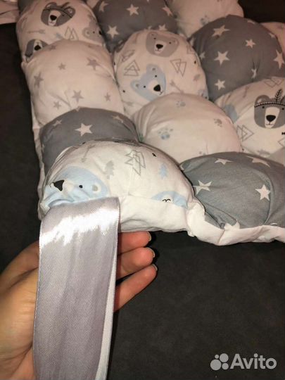 Бортики в детскую кроватку