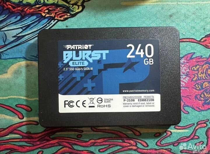 SSD 240gb patriot