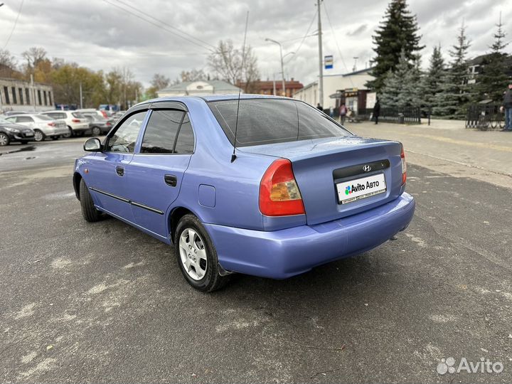 Hyundai Accent 1.5 МТ, 2007, 245 000 км