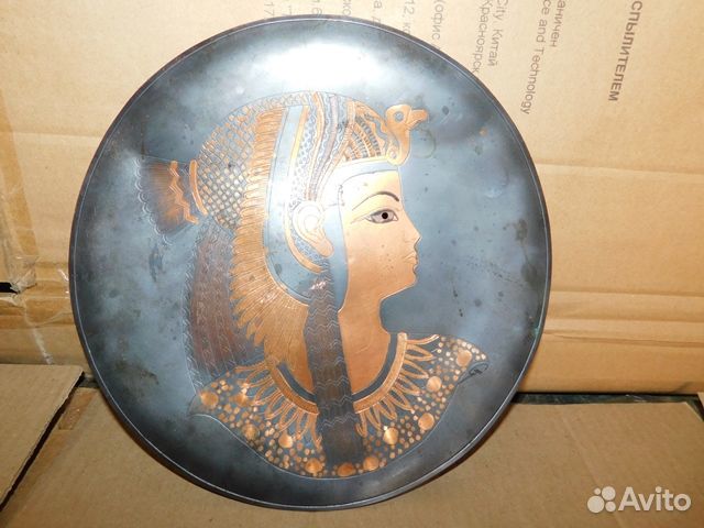 Настенное, медное панно 