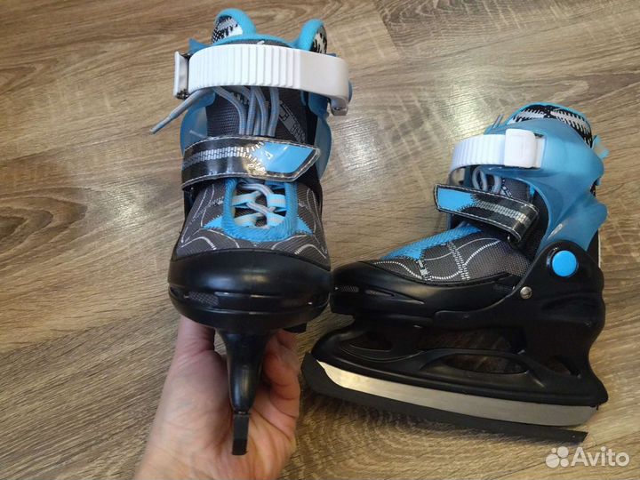 Коньки детские раздвижные 26/29