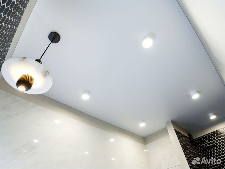 Натяжные потолки. Бесплатный замер