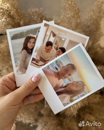 Печать фото instax, polaroid