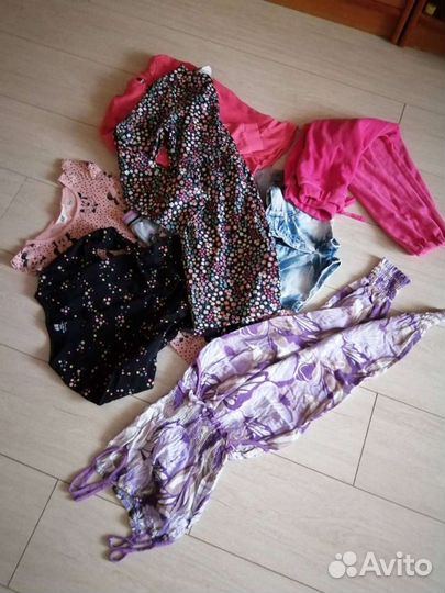 Детская одежда для девочек пакетом