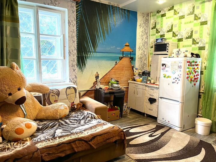 Комната 21,6 м² в 1-к., 1/2 эт.