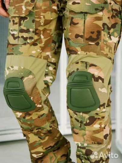 Тактический костюм тифлон мох,мультикам