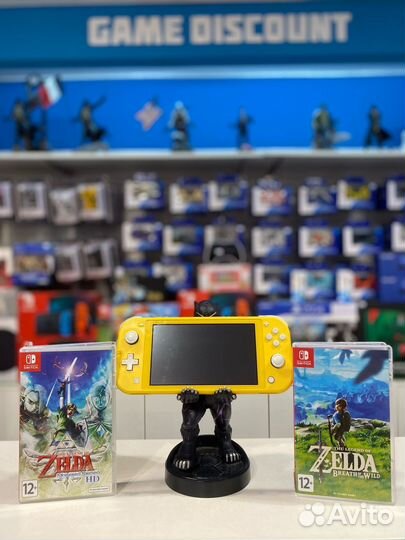 Nintendo Switch Lite+Серия игр The Legend of Zelda