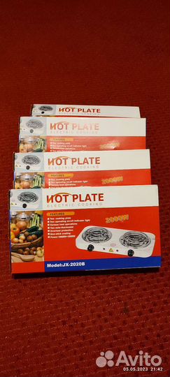 Плитка электрическая 2 конфорки