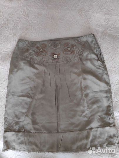Юбка шелковая Promod,46 р