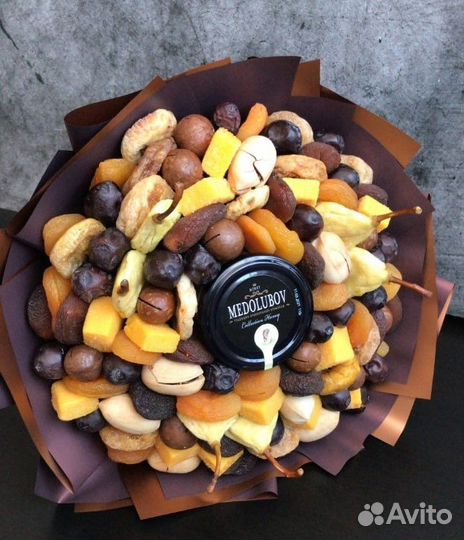 Букеты из сухофруктов/букеты из орехов