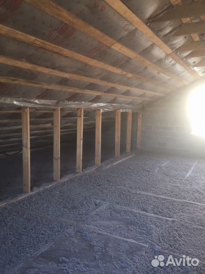 Утепление эковатой с гарантией