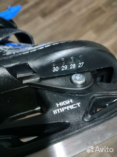 Коньки ледовые раздвижные