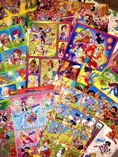 Наклейки, календари Winx (Винкс)