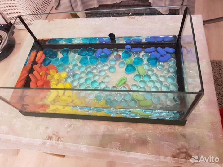 Аквариум terplast с термометром